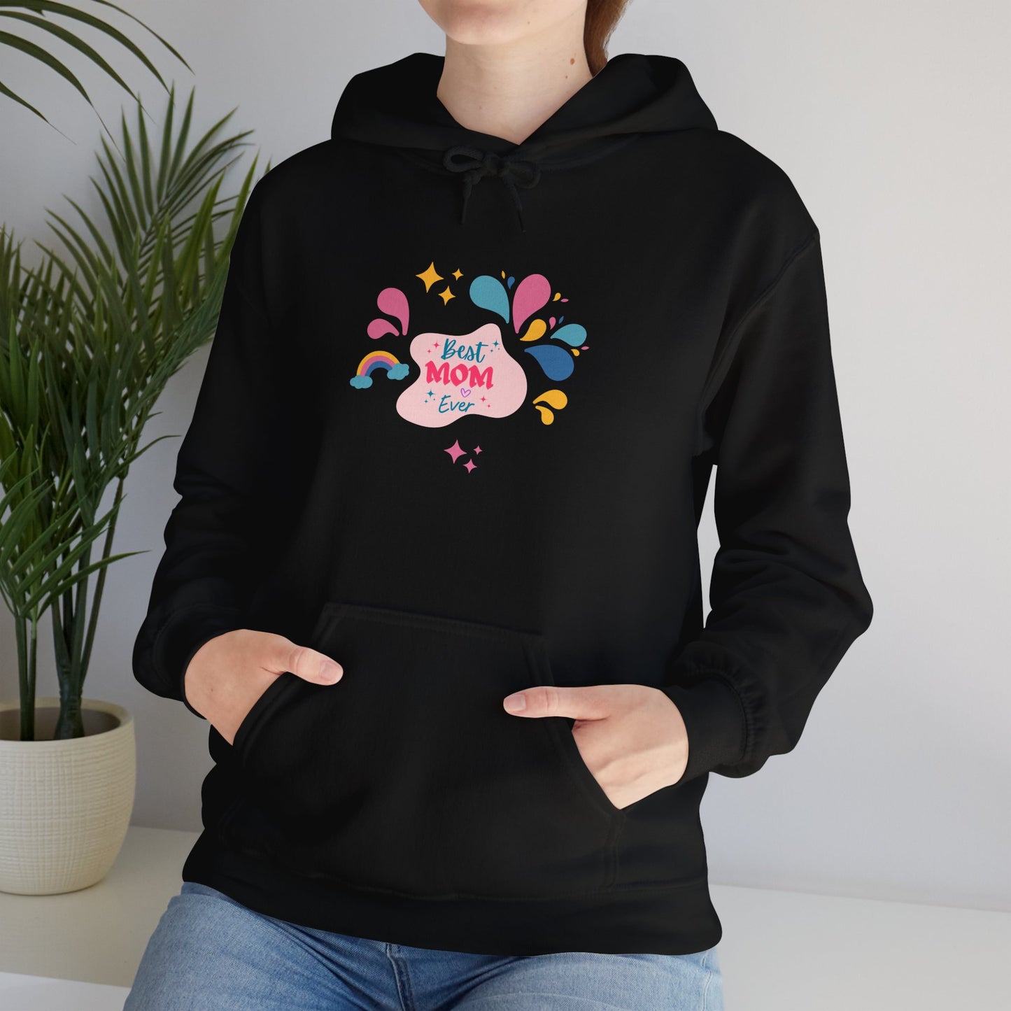 Best Mom Ever Hooded Sweatshirt - Unisex Heavy Blend™