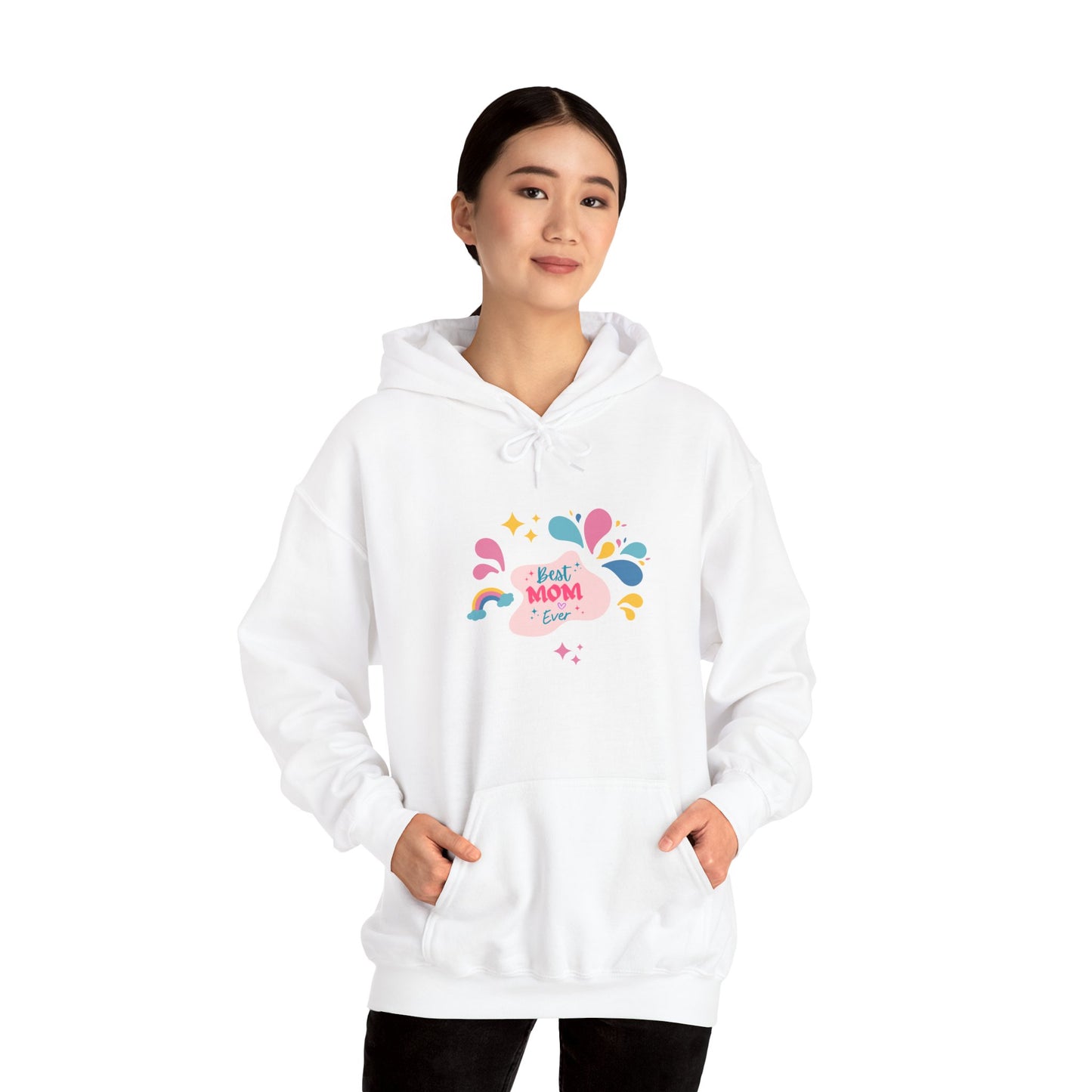 Best Mom Ever Hooded Sweatshirt - Unisex Heavy Blend™