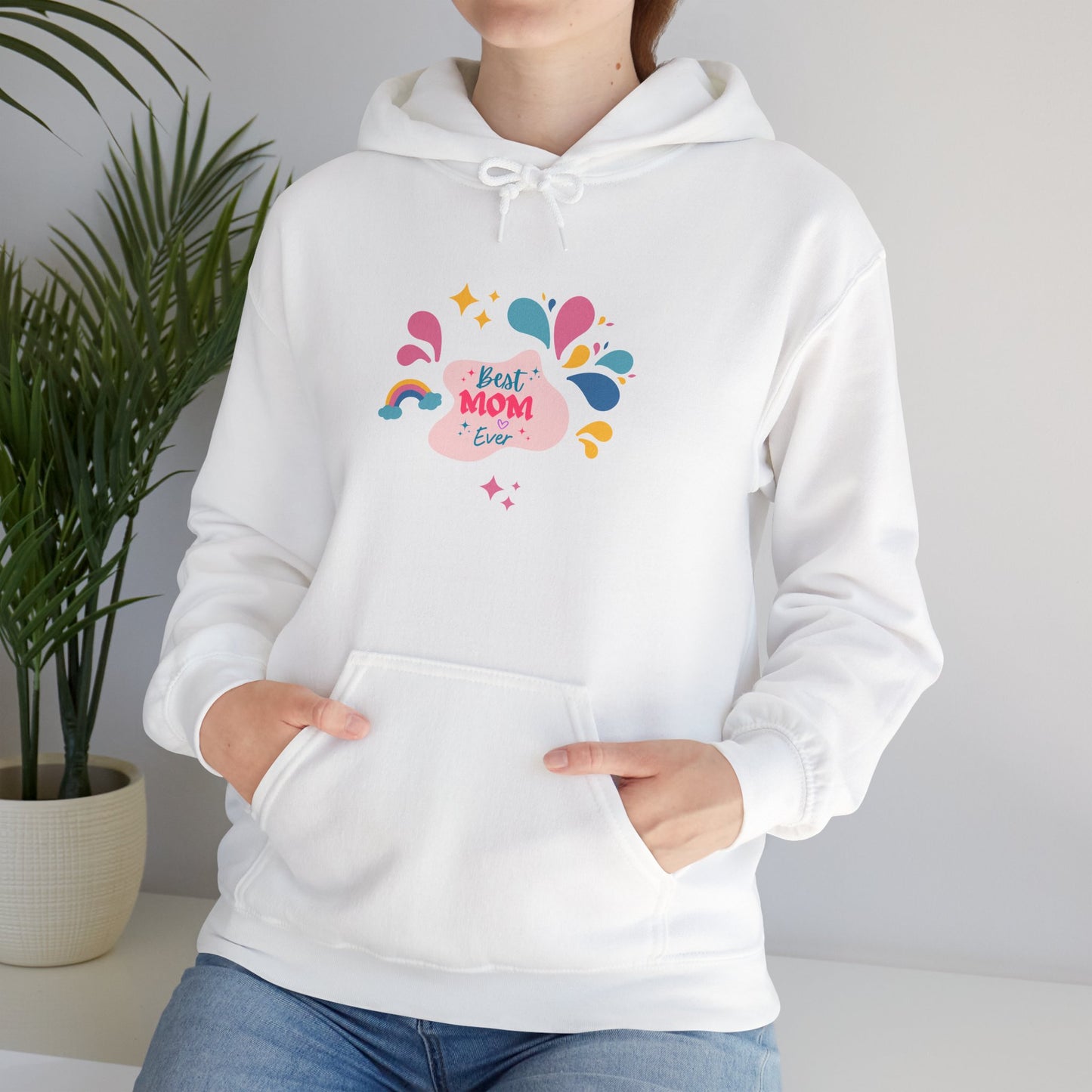 Best Mom Ever Hooded Sweatshirt - Unisex Heavy Blend™