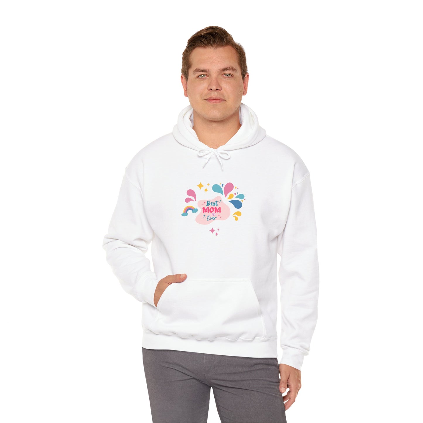 Best Mom Ever Hooded Sweatshirt - Unisex Heavy Blend™