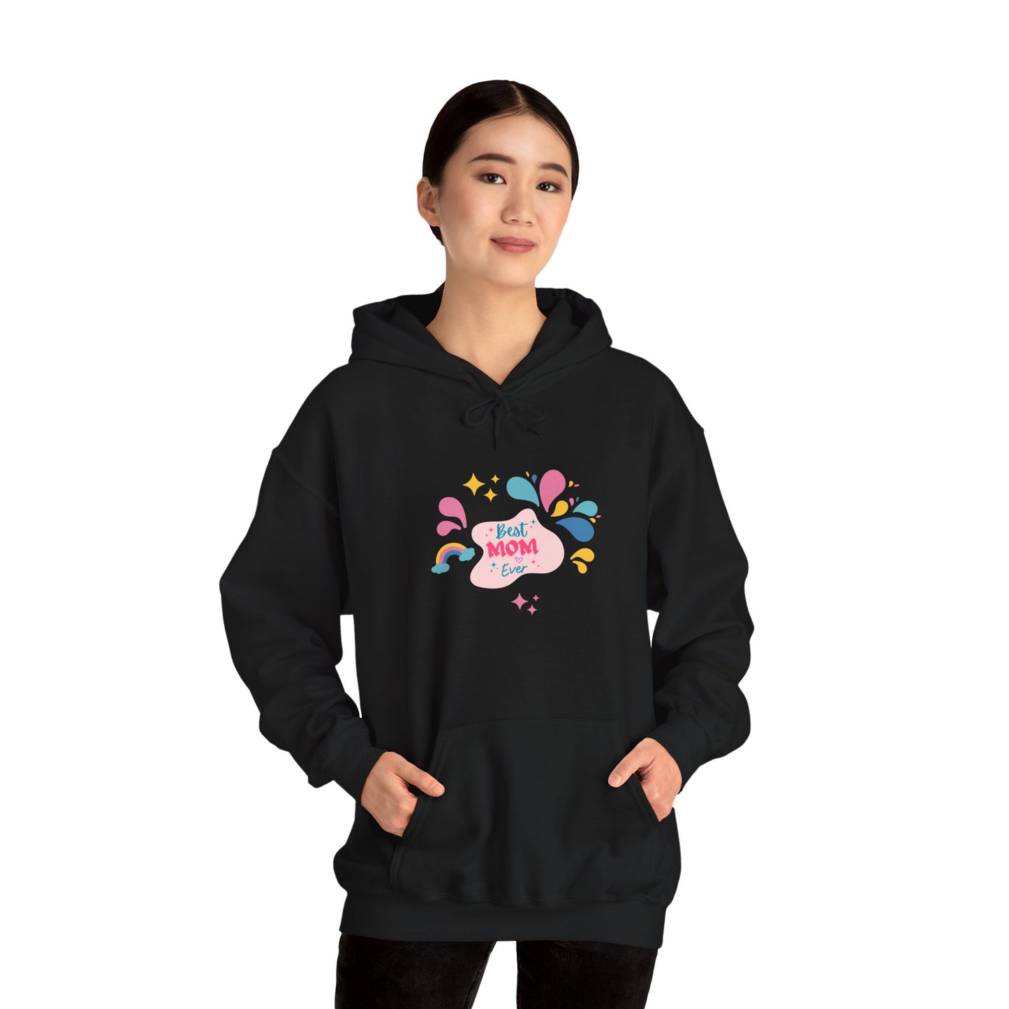 Best Mom Ever Hooded Sweatshirt - Unisex Heavy Blend™